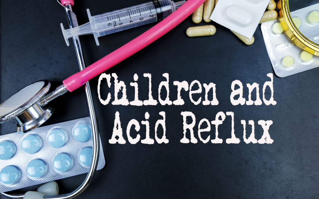 What causes acid reflux in infants?